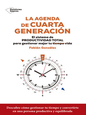 cover image of La agenda de cuarta generación